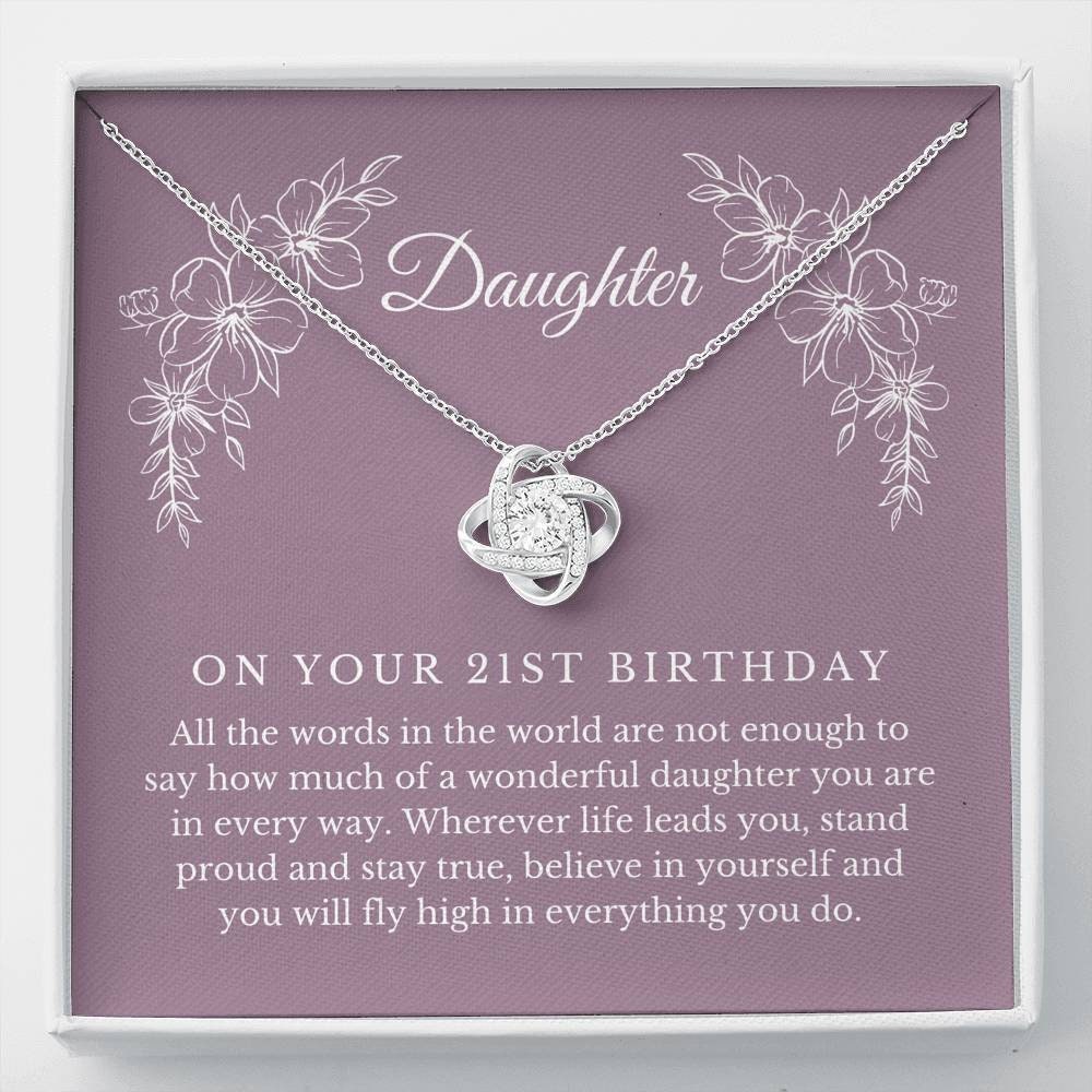 21st Birthday Necklace 21st Birthday 