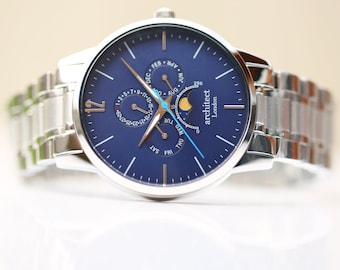 Herrenuhr, personalisierte Uhr, gravierte Uhr, Geschenk für ihn, Herrengeschenk, Geschenk für Mann, Trauzeugen Uhr, Uhren für Männer