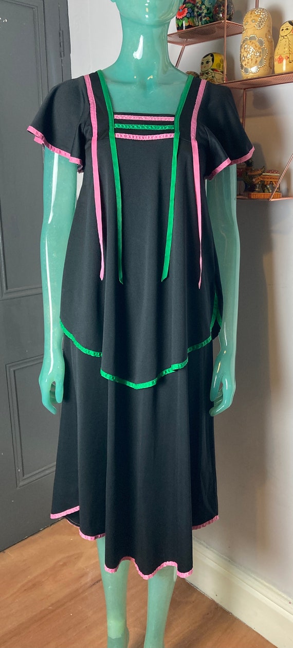 70s Pret A Porter Tunic Dress, uk 8/10