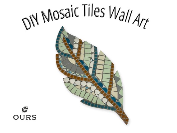 DIY Mosaic Art Kit for Adults, DIY Mosaic Tile Wall Art Kit, Craft