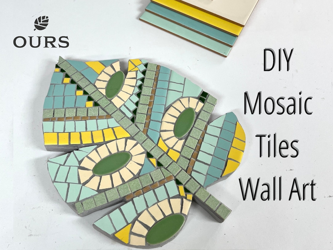 DIY Mosaic Art Kit for Adults, DIY Mosaic Tile Wall Art Kit, Craft Set