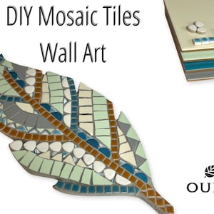 Seahorse Mosaic Art Kit, Art Kits for Kids, Mosaic Kit, Kids Craft Kit 
