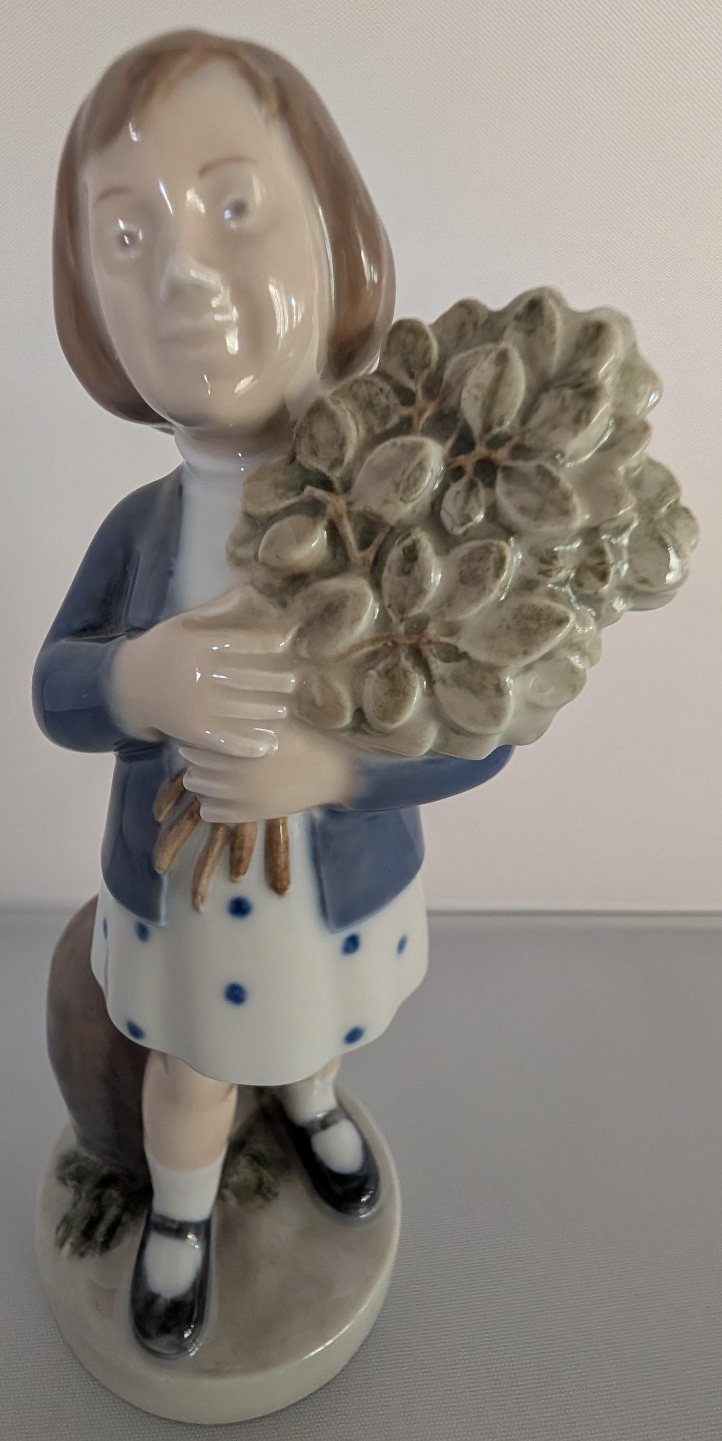 Royal Copenhagen Girl Figurines - Etsy