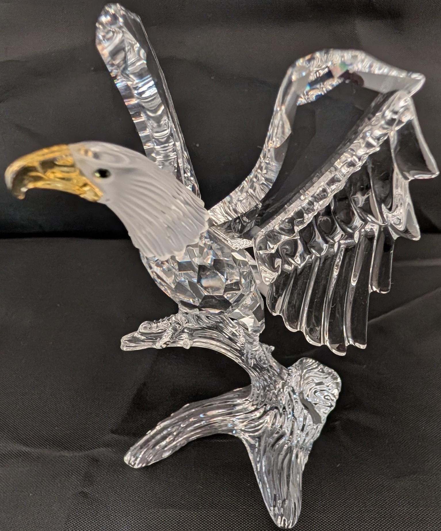 Swarovski Crystal Figurines Eagle - Etsy