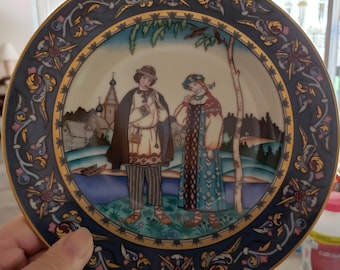 Villeroy & Boch Snow Maiden Collector Plate, Russian Fairy Tales