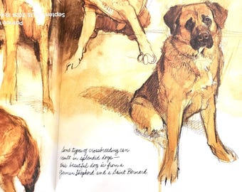 Dogs 作者Rien Poortvliet 水彩画(英語版) Dogs 作者Rien Poortvliet 水彩画(英語版) Dogs 作者Rien