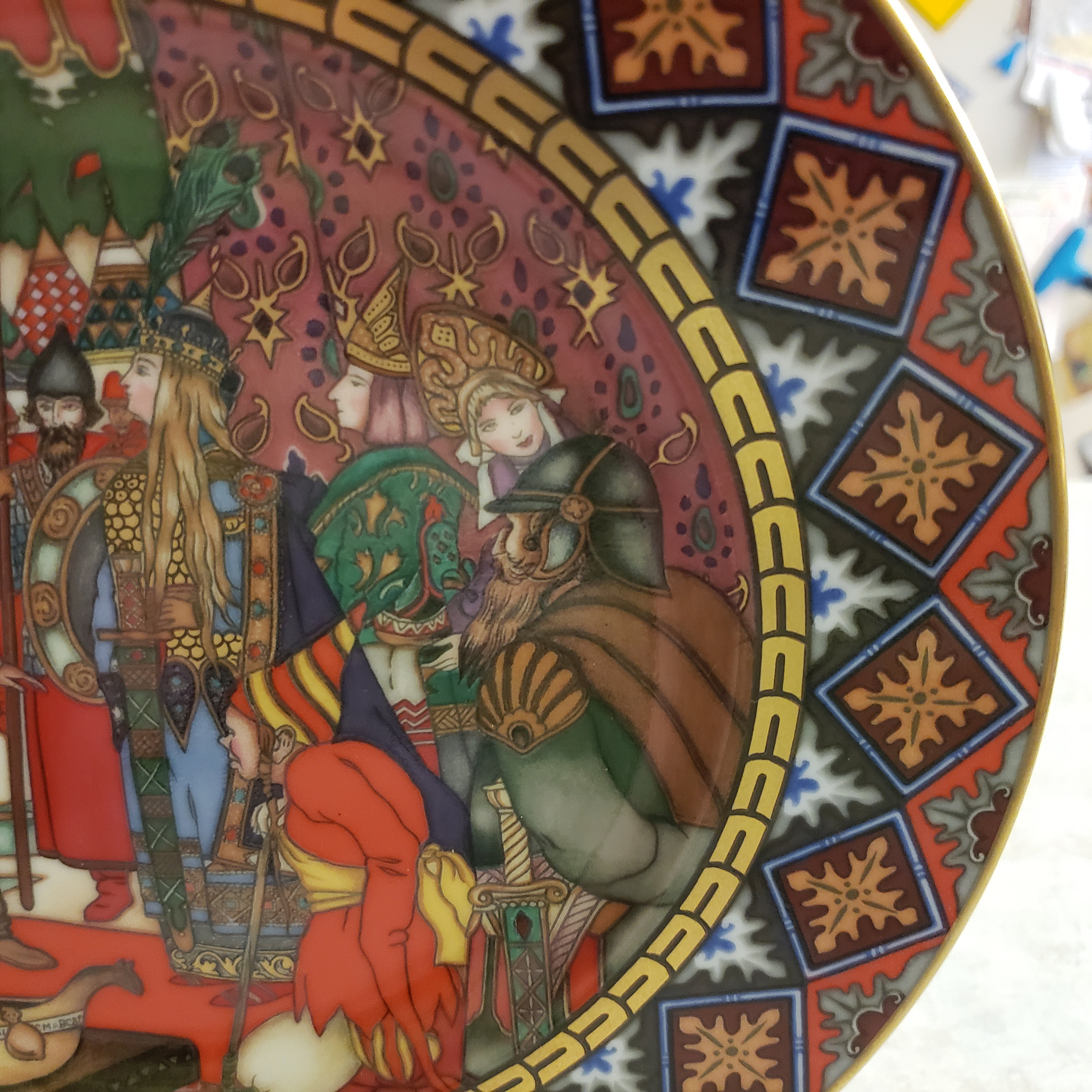 Villeroy Boch Russian Fairy Tales Plate Heinrich Porcelain 