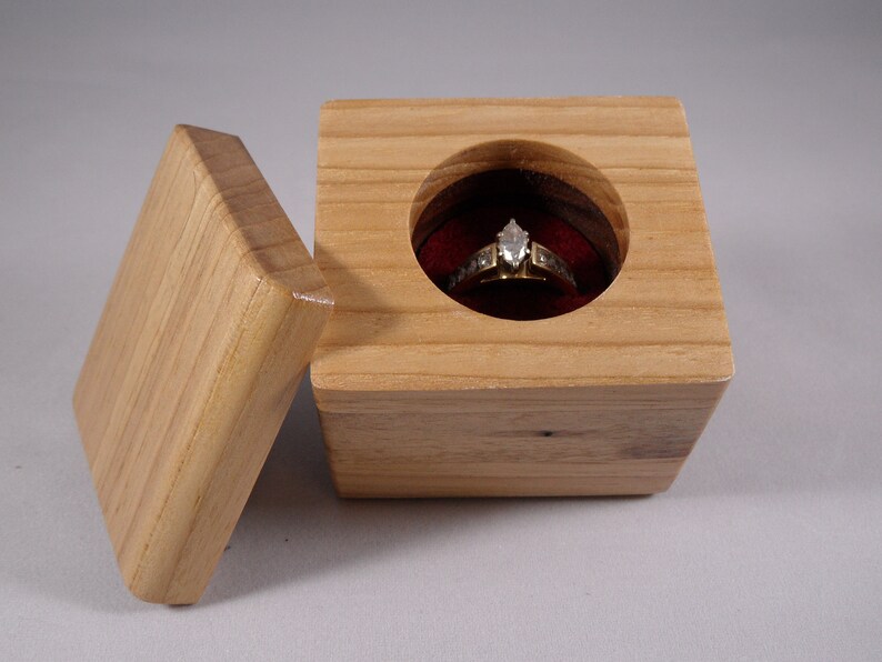 Wedding Box Ring Bearer Box Ring Box Engagement Box Proposal Ring Box Proposal Box