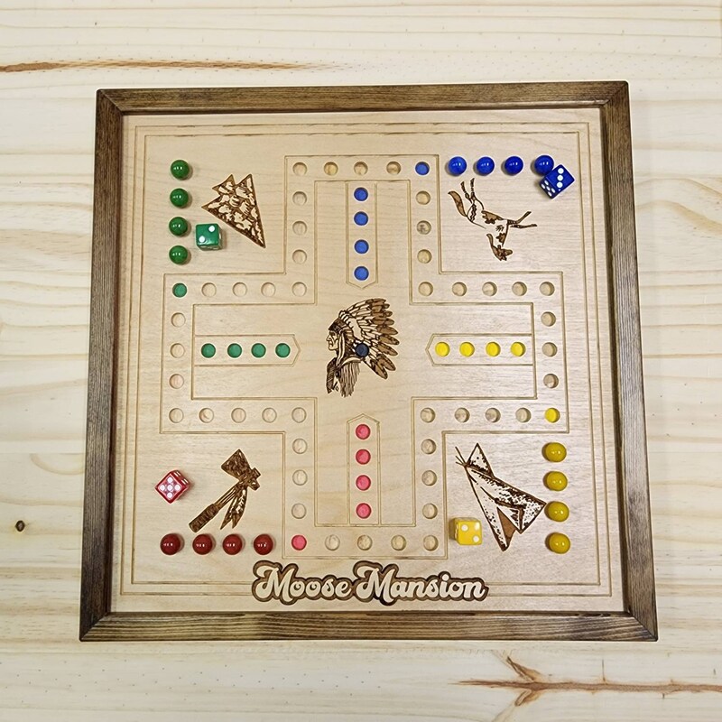 Wooden Board Game - Etsy
