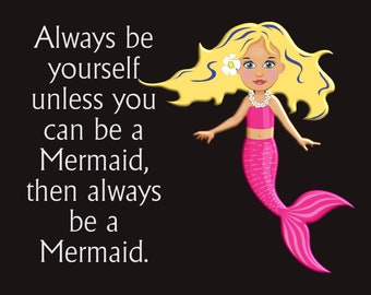 Mermaid -- art print
