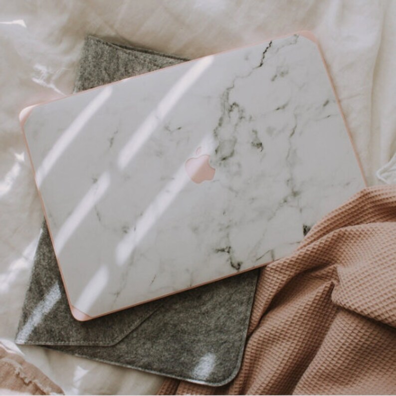 Pink Marble Case Accessories Bundle Personalized Marble - Etsy