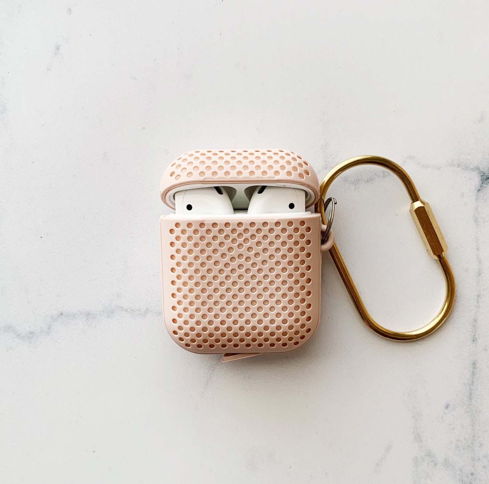 Mesh Matte Pink Airpod Case Slim Protective Airpod Case with Etsy