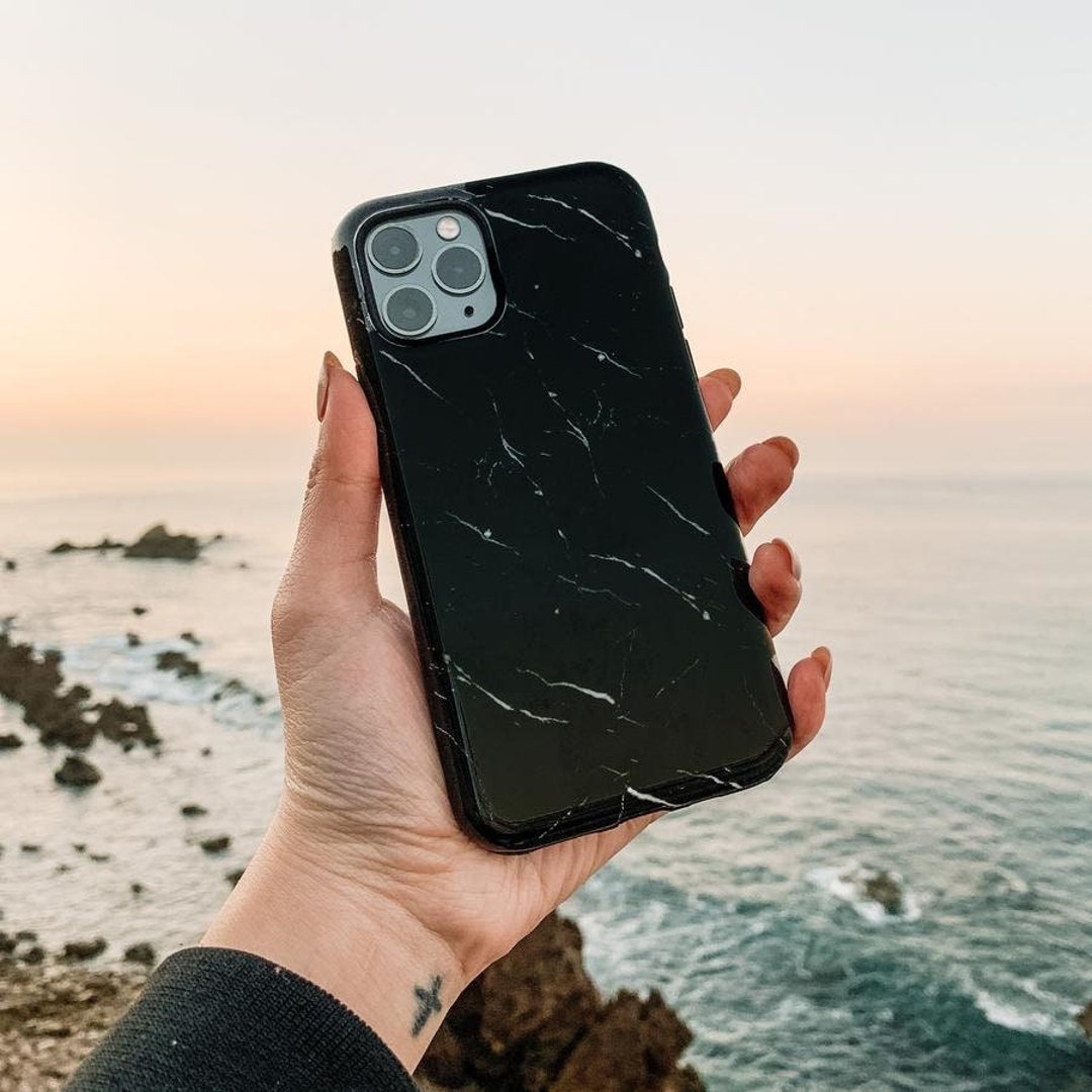 Black Marble Iphone 11 Phone Case Marble Buy Black Marble IPhone