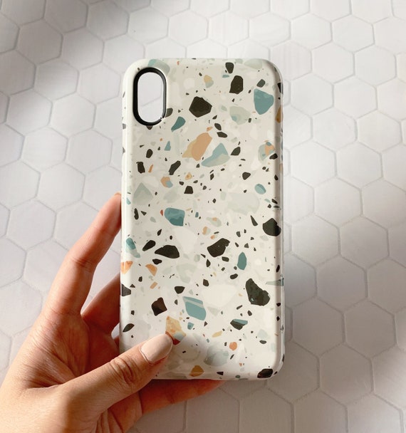 Terrazzo Phone Case Aesthetic Phone Case Tumblr Phone Etsy