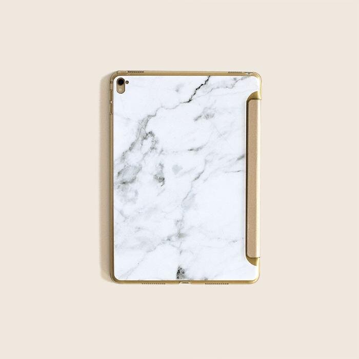 Gold and White Marble Ipad Case Ipad Pro 12.9 Case Ipad Pro Etsy