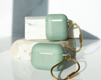 Étui Sage pour Airpod, Étui Airpod Pro, Porte-clés Étui Airpod, Étui Airpod, Étui Airpod 1+2 générations