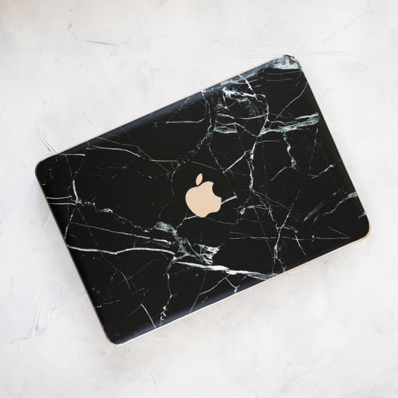 Black Marble MacBook Case, Marble MacBook Air Case, Coque MacBook