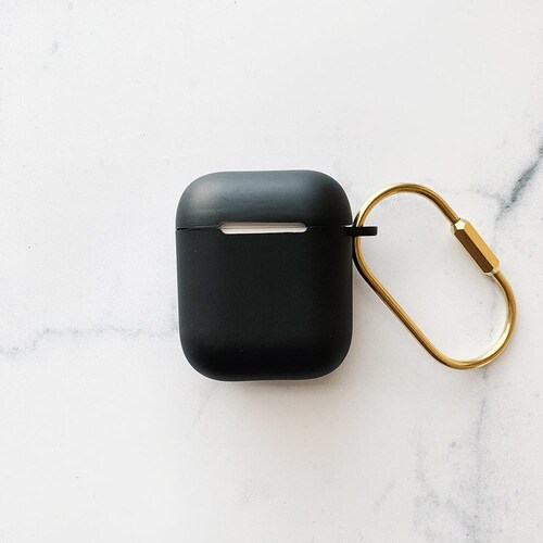Matte Black Airpod Case Slim Protective Airpod Case With - Etsy