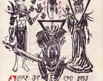 The Tribunal Gods of Morrowind Print