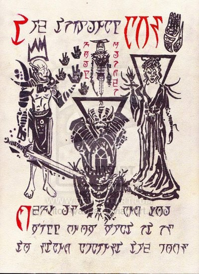 The Tribunal Gods of Morrowind Print