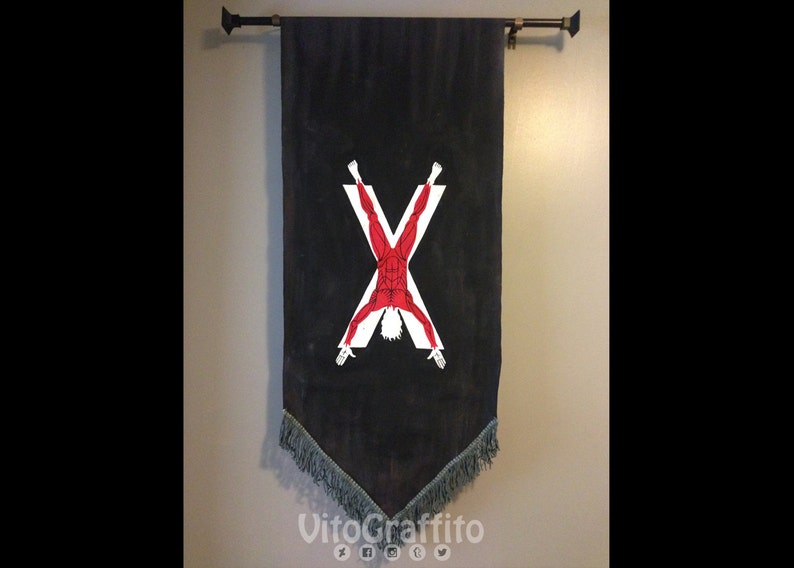 House Bolton Sigil Banner Game of Thrones Etsy