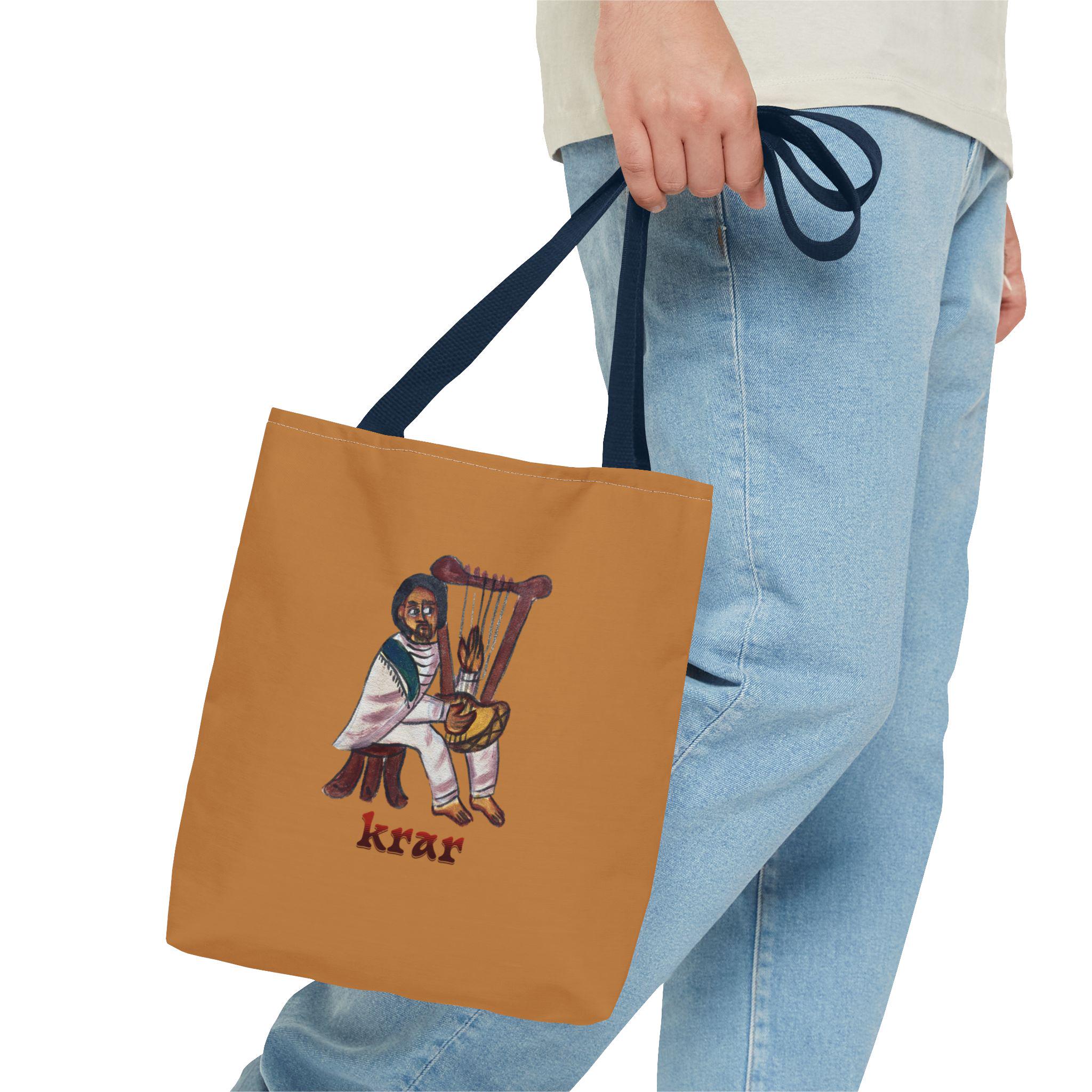 Traditional ethiopian grey bag main image 1