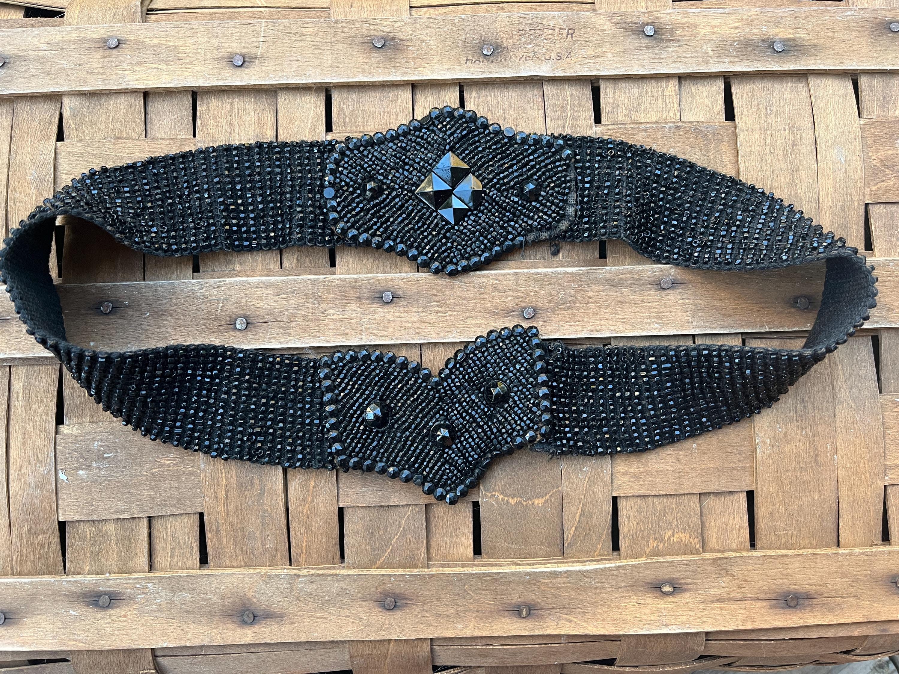 Antique Bead Sash - Etsy