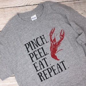 SHIPS FAST! Adult or Child Crawfish Shirt