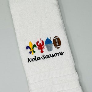 SHIPS FAST!!! New Orleans Hand Towel