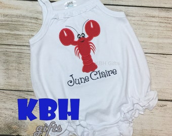 Embroidered Crawfish Shirt