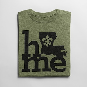SHIPS FAST! Adult Louisiana Home Shirt Louisiana Shirt