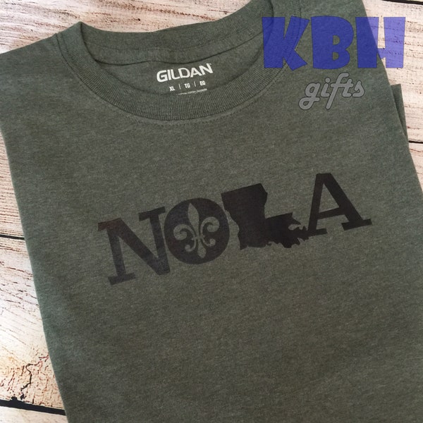 SHIPS FAST! Adult NOLA Shirt