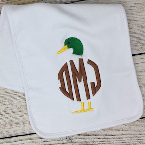 Embroidered Seersucker Mallard Duck Hunting Jon Jon JonJon