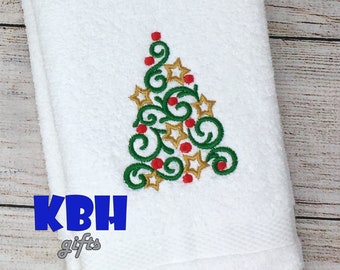 SHIPS FAST!!! Holiday Christmas Hand Towel