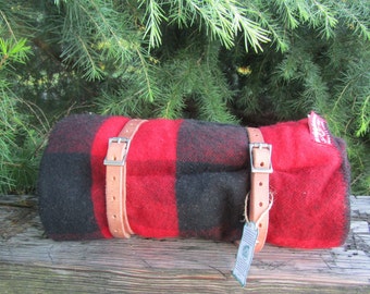 Pair of Hermann Oak harness leather straps, leather utility straps, leather blanket straps, bedroll straps, camping straps 6-16.5"