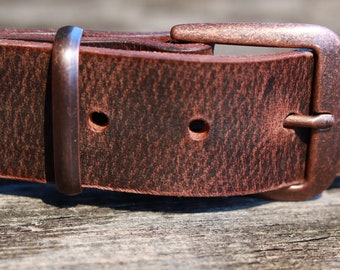 UNCLE FU 英国製HAND MADE Vintage Belt 【新品】 1 1/2
