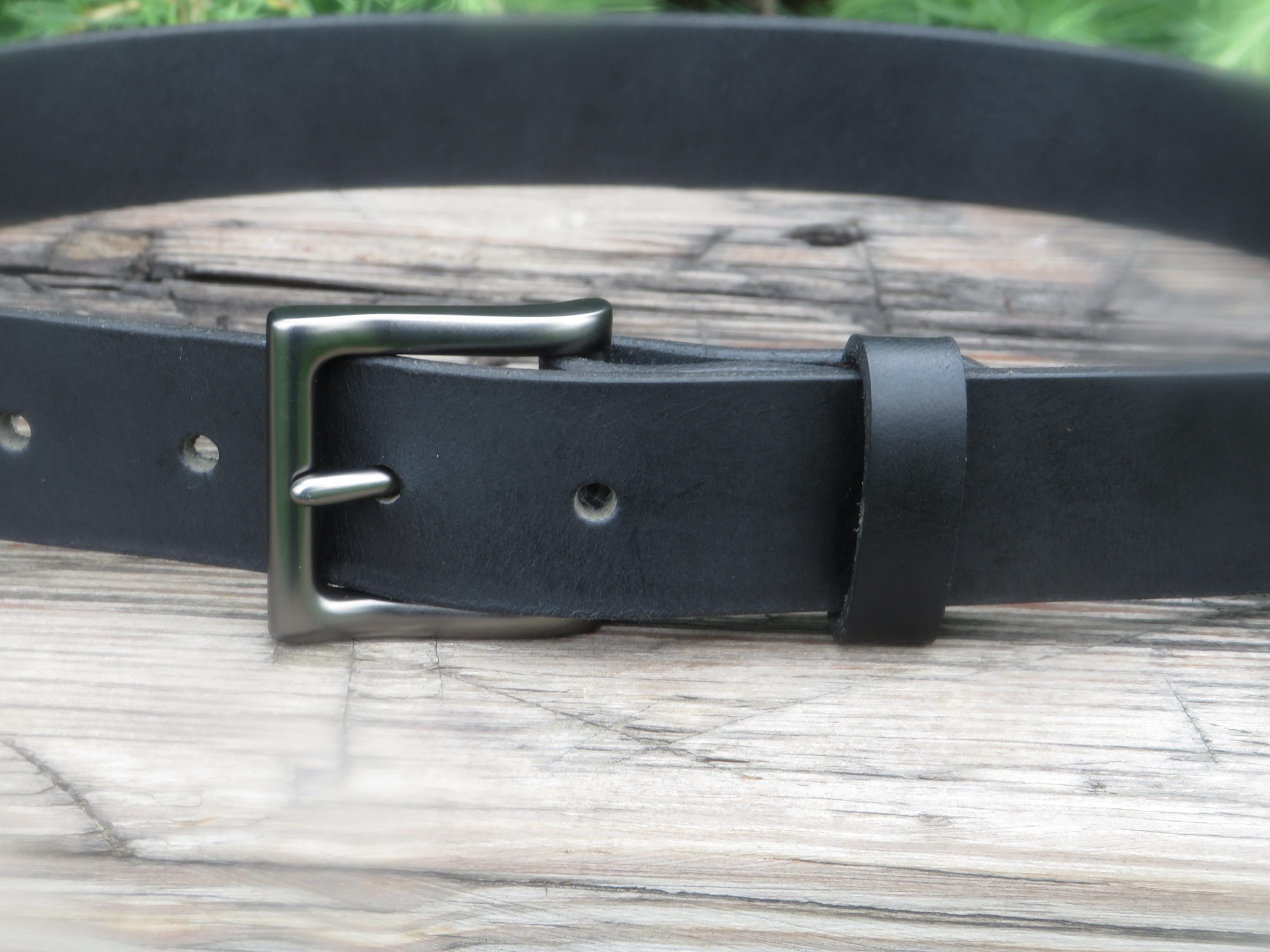 Vintage Whimsygoth Leatherock Wide Black Leather Belt Wide Black Leather Corset Belt: Adjustable Gothic Steampunk  main image 3