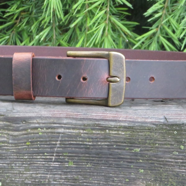 Ships Today 32 inch waist Crazy Horse Water Buffalo leather,Rustic leather belt ,Full Grain leather belt size 35