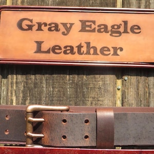 Ships Today 34 inch waist Distressed Water Buffalo leather,Rustic leather belt ,1 1/2&quot; wide Full Grain leather belt size 36