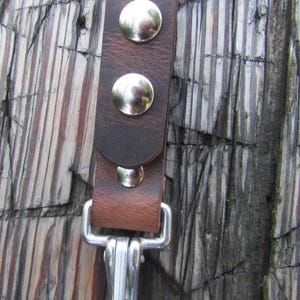 Handmade Water Buffalo leather, utility belt, knife holder, tool holder, Full grain leather, keyholder, belt loop key holder,belt keeper