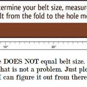 1 1/2" Custom Handcrafted leather belt, full grain leather belt,Made in USA, Unisex leather belt, Water Buffalo leather belt, vintage look image 10