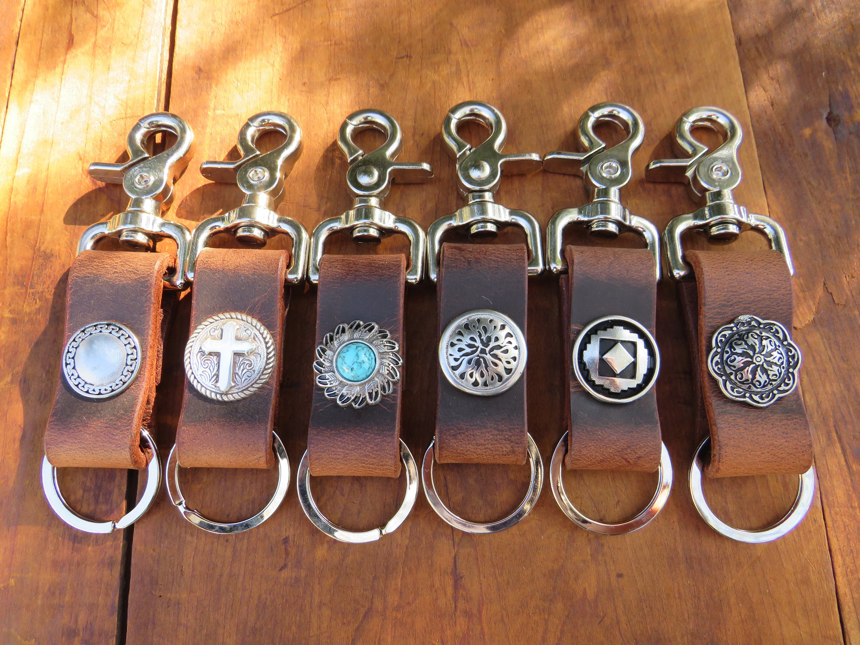 Concho Key Ring - Etsy Concho Key Ring - Etsy