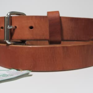 Hermann Oak Leather Belt, 1.5" Thick Harness, USA Made Bild 4