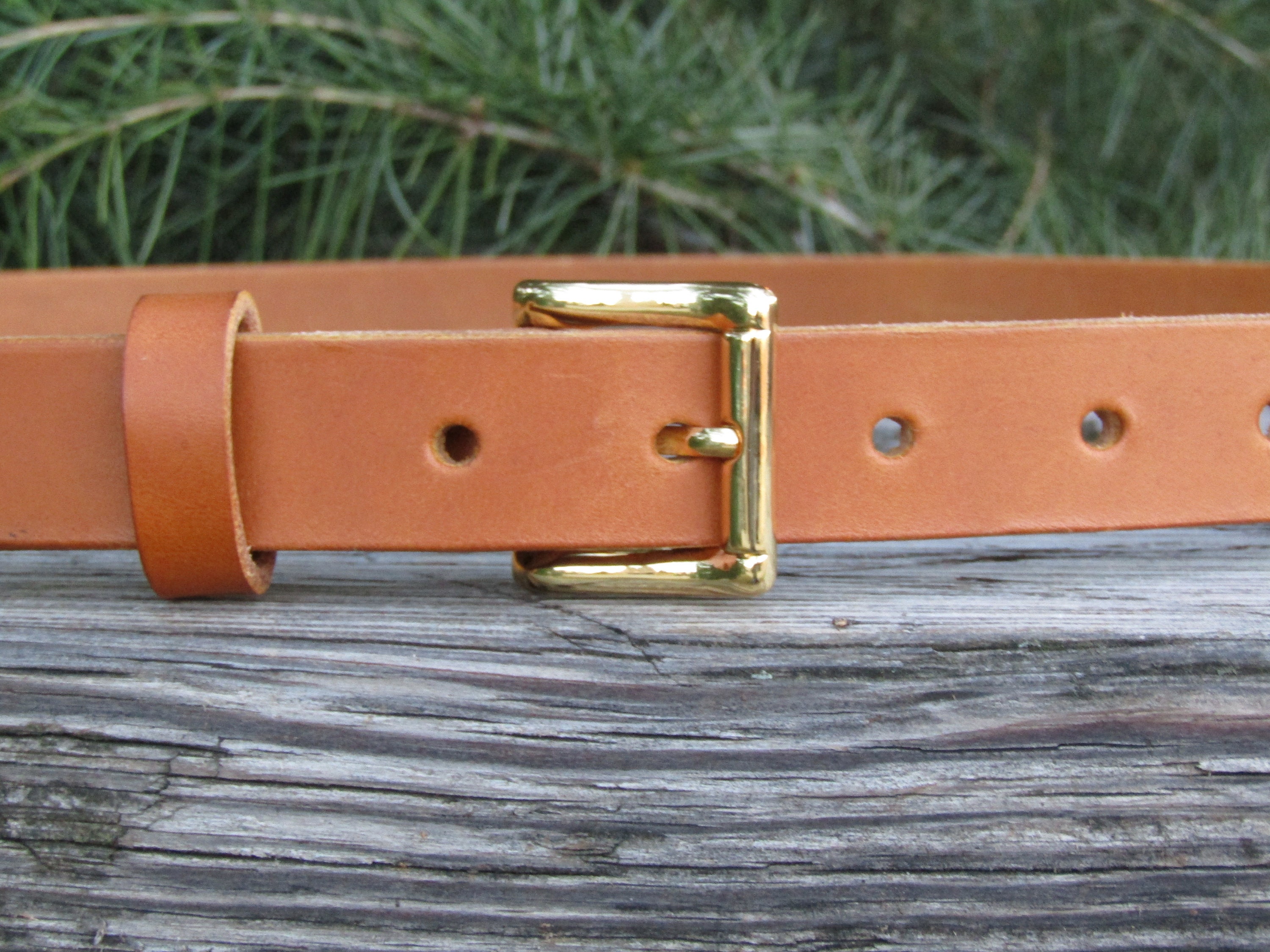 Brown Latigo Leather Belt