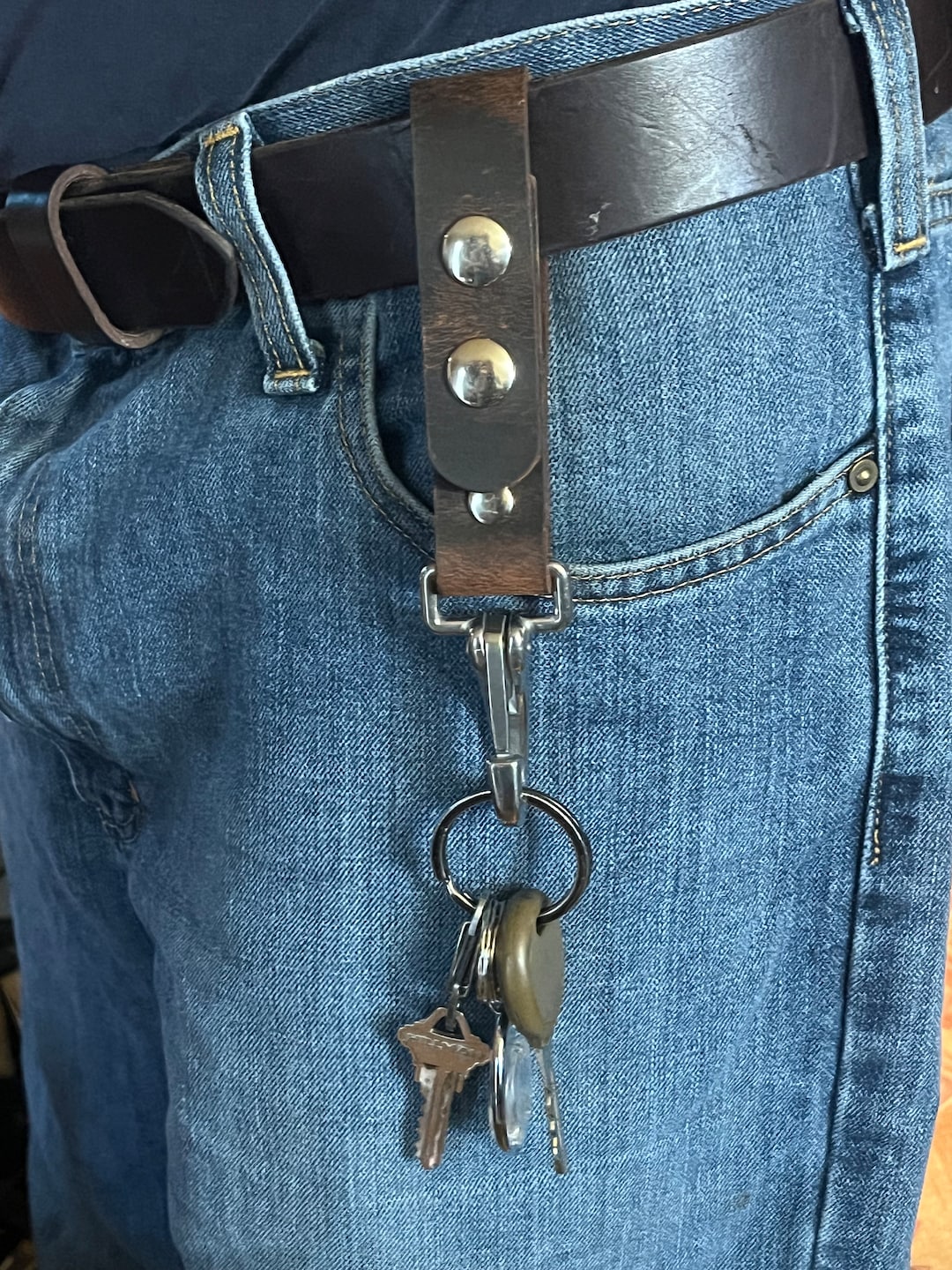 Handmade Leather Accessory, Utility Belt, Knife Holder, Tool Holder