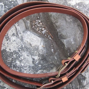1 1/2" Custom Handcrafted leather belt, full grain leather belt,Made in USA, Unisex leather belt, Water Buffalo leather belt, vintage look image 11