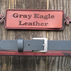 1 1/2&quot; Custom Handcrafted leather belt, full grain leather belt,Made in USA, Unisex leather belt, Water Buffalo leather belt, vintage look