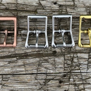Pair of 1&quot; strap buckle with choice of  finish belt buckle strap buckle antique copper antique steel antique brass finish,stainless