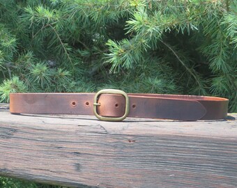 Ships Today 32 inch waist Crazy Horse Water Buffalo leather, Rustic leather belt ,Full Grain leather belt size 35 belt size 1 1/4inch wide