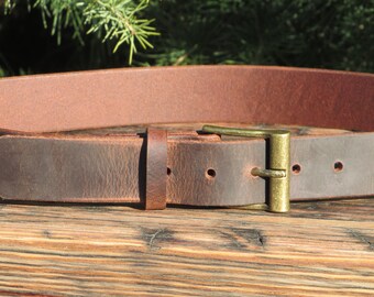 Ships Today 34 inch waist Crazy Horse Water Buffalo leather,Rustic leather belt ,Full Grain leather belt size 36